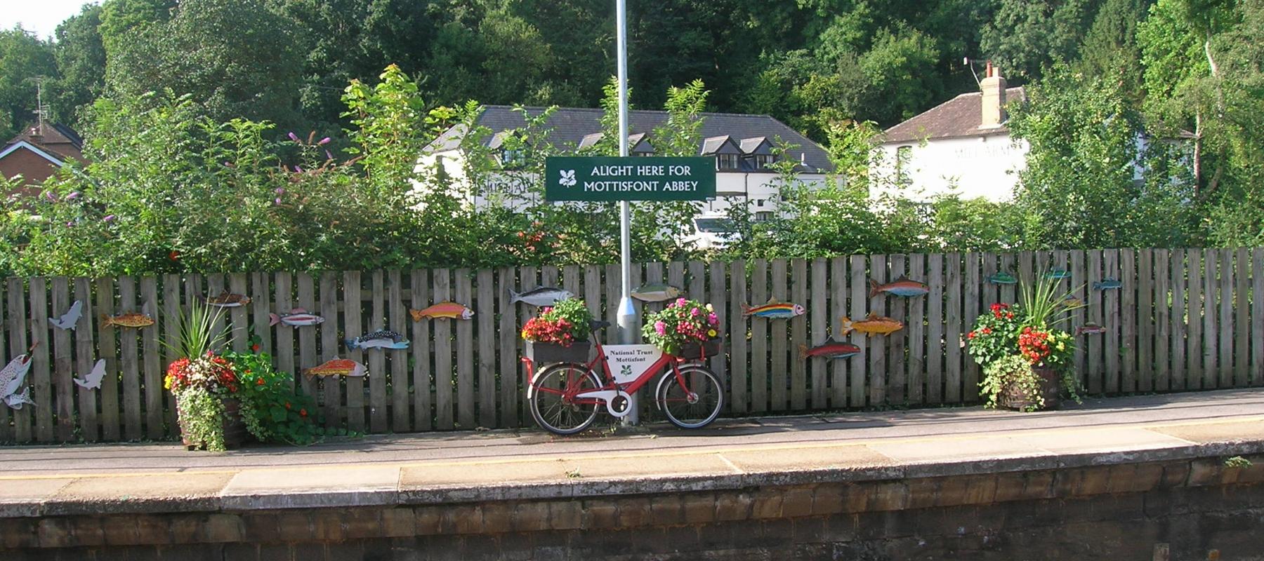 Station connection to Mottisfont Abbey