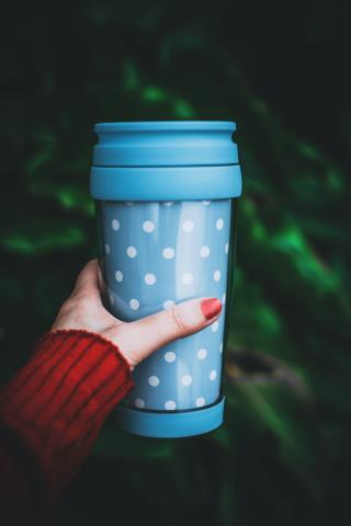 Reusable travel cup