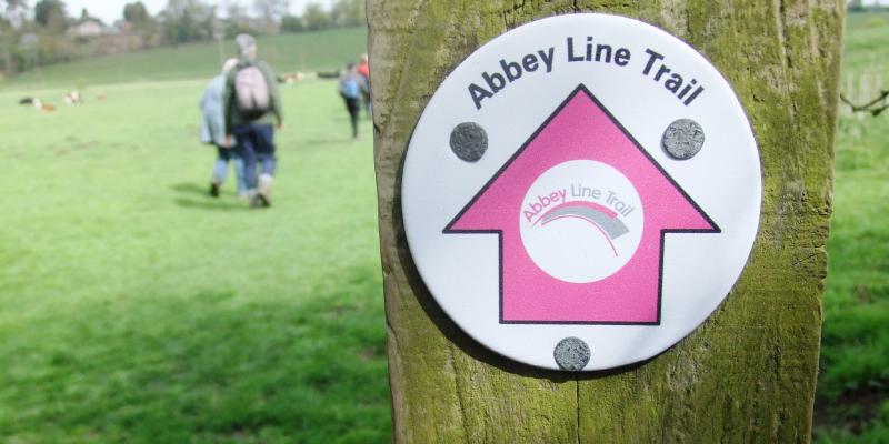 Abbey Line Trail. Photo: Abbey Line Community Rail Partnership