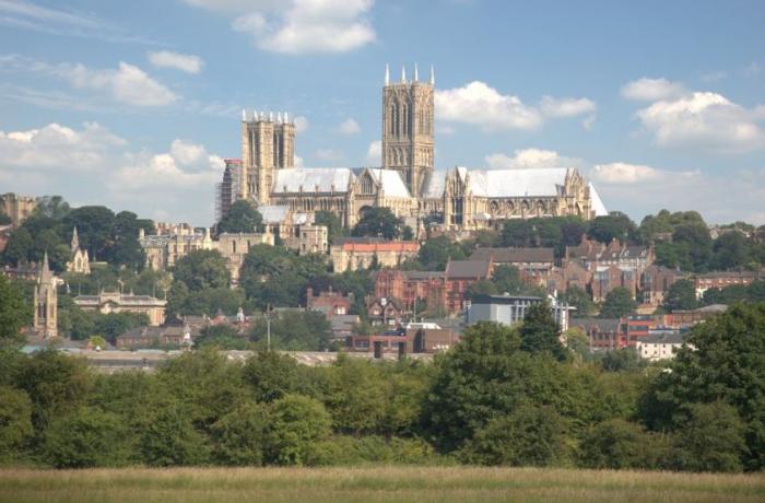 THe impressive Lincoln Cathedral